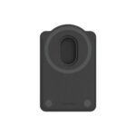 Samsung Card Holder for Galaxy S25 Clear Magnet Case - Black Magnetic Wallet, 2 Card Slots