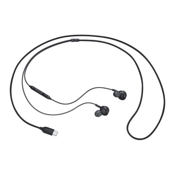Samsung EO-IC100 Wired In-ear Headset with In-line Mic & Controls, USB-C, Black