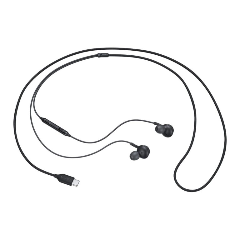 Samsung EO-IC100 Wired In-ear Headset with In-line Mic & Controls, USB-C, Black