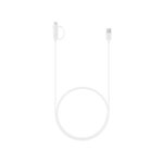 Samsung EP-DG930 USB 2.0 Cable 1.5m, USB-A to USB-C/Micro-USB B, White