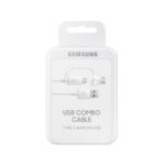 Samsung EP-DG930 USB 2.0 Cable 1.5m, USB-A to USB-C/Micro-USB B, White