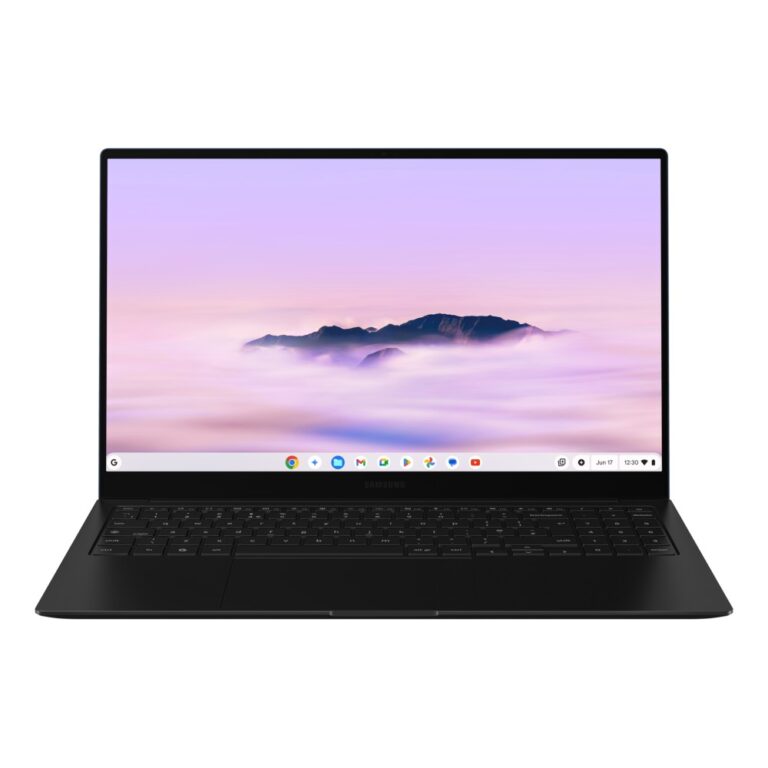 Samsung Galaxy Chromebook Plus Laptop 15.6" Full HD AMOLED Intel Core 3 8GB RAM 256GB eUFS ChromeOS Neptune Blue