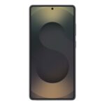 Samsung Galaxy S25 Ultra Silicone Cover Black Phone Case with Card Pocket, Drop & Scratch Resistant