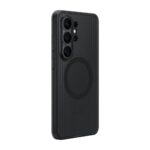 Samsung Galaxy S26 Ultra Ribbed Pattern Mobile Phone Cover Black, 6.9", Wireless Charging, Drop Proof