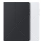 Samsung Galaxy Tab A11+ Folio Book Cover 11" Black with 2 Stand Modes, Scratch Resistant