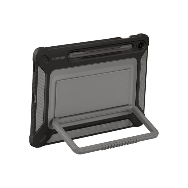Samsung Galaxy Tab S9 FE 10.9" Bump & Scratch Resistant Cover with Pen Loop & Stand - Black