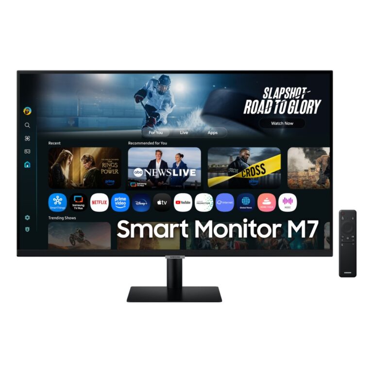 Samsung M7 32-Inch 4K UHD Smart Monitor, 60 Hz, VA, Black