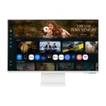 Samsung M8 32" 4K UHD Smart Monitor, 3840x2160, 60Hz, VA, Tizen OS, White