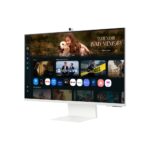 Samsung M8 32" 4K UHD Smart Monitor, 3840x2160, 60Hz, VA, Tizen OS, White