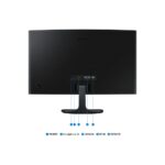 Samsung S36GD 24" Full HD Curved VA Monitor, 100Hz, 4ms GTG, Eye Saver, Black