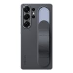 Samsung Standing Grip Cover for Galaxy S25 Ultra 6.9" Black - Silicone, Drop & Scratch Resistant