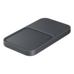 Samsung Wireless Charger Duo Pad 15W Fast Charging USB for Phone & Smartwatch Grey