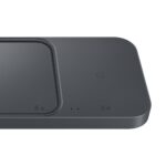 Samsung Wireless Charger Duo Pad 15W Fast Charging USB for Phone & Smartwatch Grey