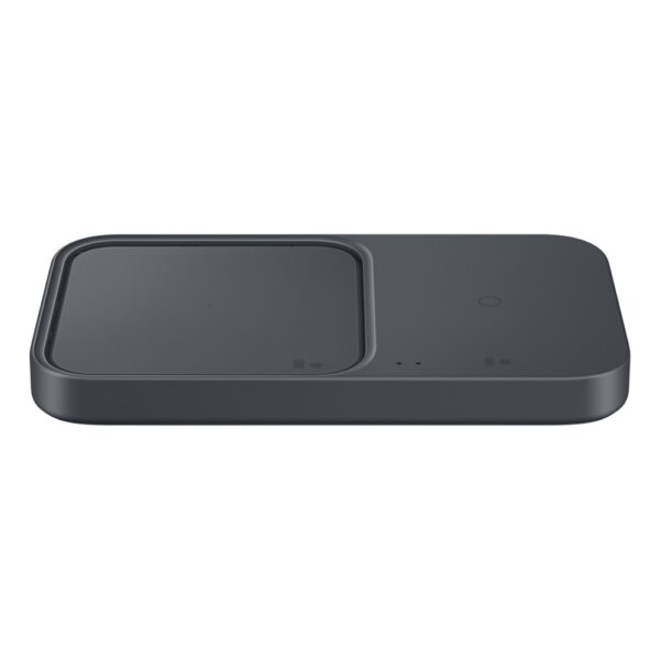 Samsung Wireless Charger Duo Pad 15W Fast Charging USB for Phone & Smartwatch Grey