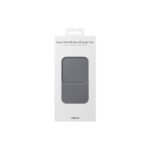 Samsung Wireless Charger Duo Pad 15W Fast Charging USB for Phone & Smartwatch Grey