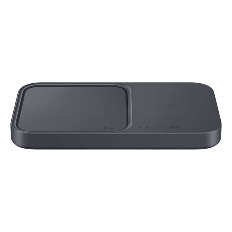 Samsung Wireless Charger Duo Pad 15W Fast Charging USB for Phone & Smartwatch Grey