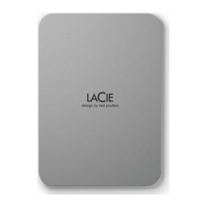 Seagate LaCie Mobile External Hard Drive 2 TB USB 3.2 Gen 1 USB Type-C Silver