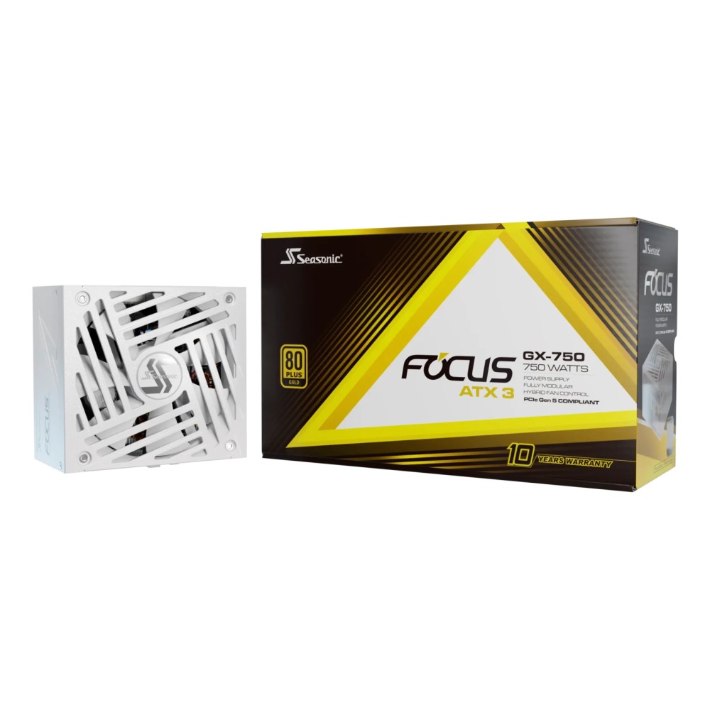 Seasonic Focus GX 750W 24-pin ATX White PSU Seasonic Focus GX 750W 24-pin ATX White PSU