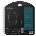 Sennheiser PC 5 CHAT Wired Headset 3.5mm Jack Boom Microphone Noise Cancelling Black