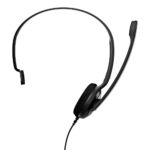 Sennheiser PC 7 USB Monaural Headset with Boom Microphone, Noise-Cancelling, Wired, Black