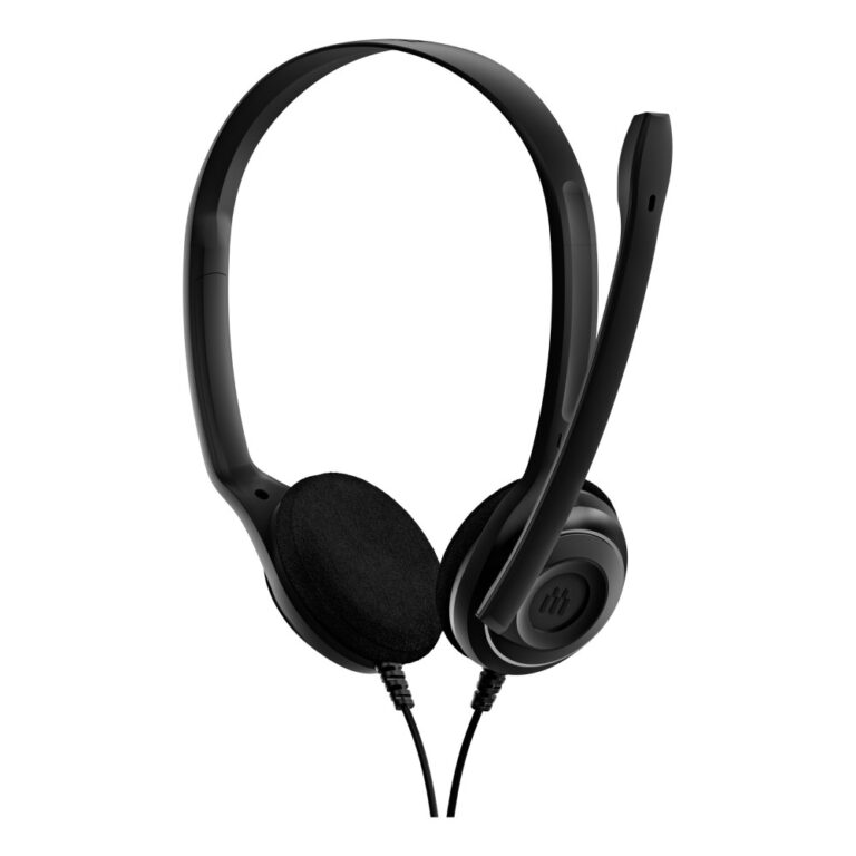 Sennheiser PC 8 USB Wired Headset with Boom Microphone, In-Line Control, Black