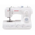 SINGER Talent 3323 Sewing Machine White with 23 Built-In Stitches, 4 Step Buttonhole, 30 Programs