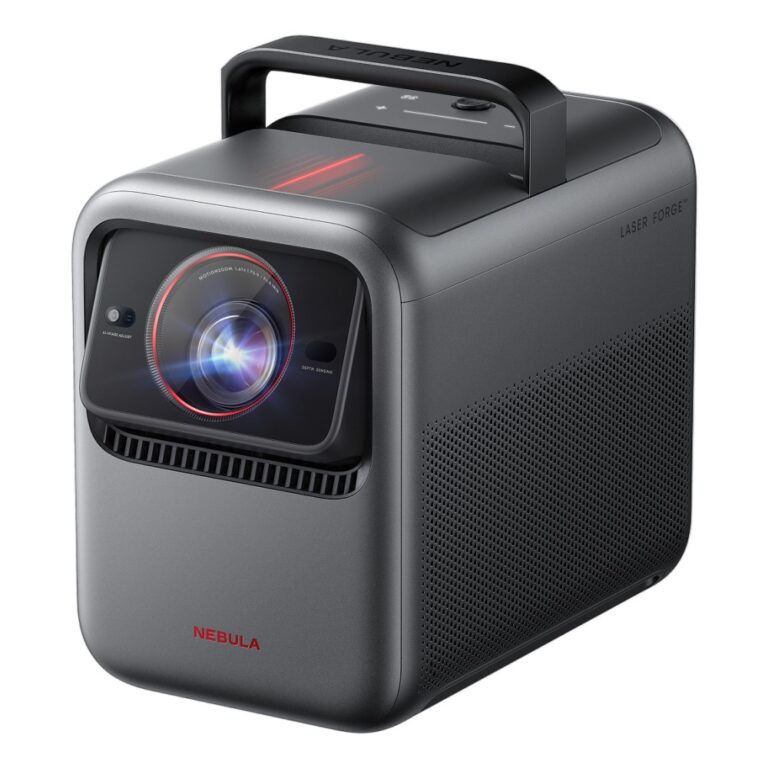 Soundcore Nebula X1 Standard Throw Projector 4K UHD 3500 ANSI Lumens Laser Google TV Black, Grey