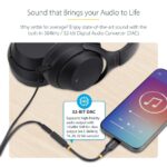 StarTech.com 0.127 m USB-C to 3.5mm Headset Audio Adapter with 32-bit DAC Black