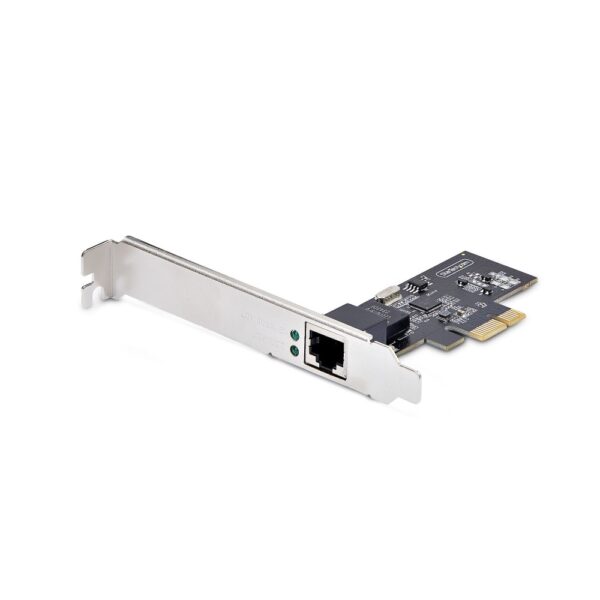 StarTech.com 1-Port 2.5Gbps NBASE-T PCIe Network Card Intel I225-V Multi-Gigabit NIC