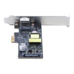 StarTech.com 1-Port 2.5Gbps NBASE-T PCIe Network Card, Intel I225-V, PoE+, SATA Powered