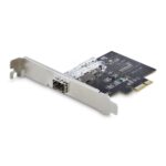 StarTech.com 1-Port Gigabit Ethernet SFP Network Card PCIe 2.1 x1 Intel I210-IS NIC