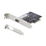 StarTech.com 1-Port Gigabit Ethernet SFP Network Card PCIe 2.1 x1 Intel I210-IS NIC