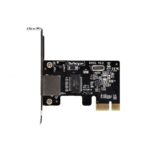 StarTech.com 1-Port Gigabit PCIe Network Adapter Card, Realtek RTL8111H, Low-Profile NIC