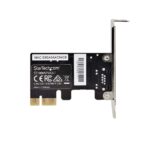 StarTech.com 1-Port Gigabit PCIe Network Adapter Card, Realtek RTL8111H, Low-Profile NIC