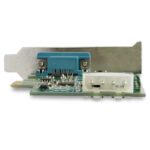 StarTech.com 1-Port PCIe RS232 Serial Adapter Card with 16950 UART, Low Profile