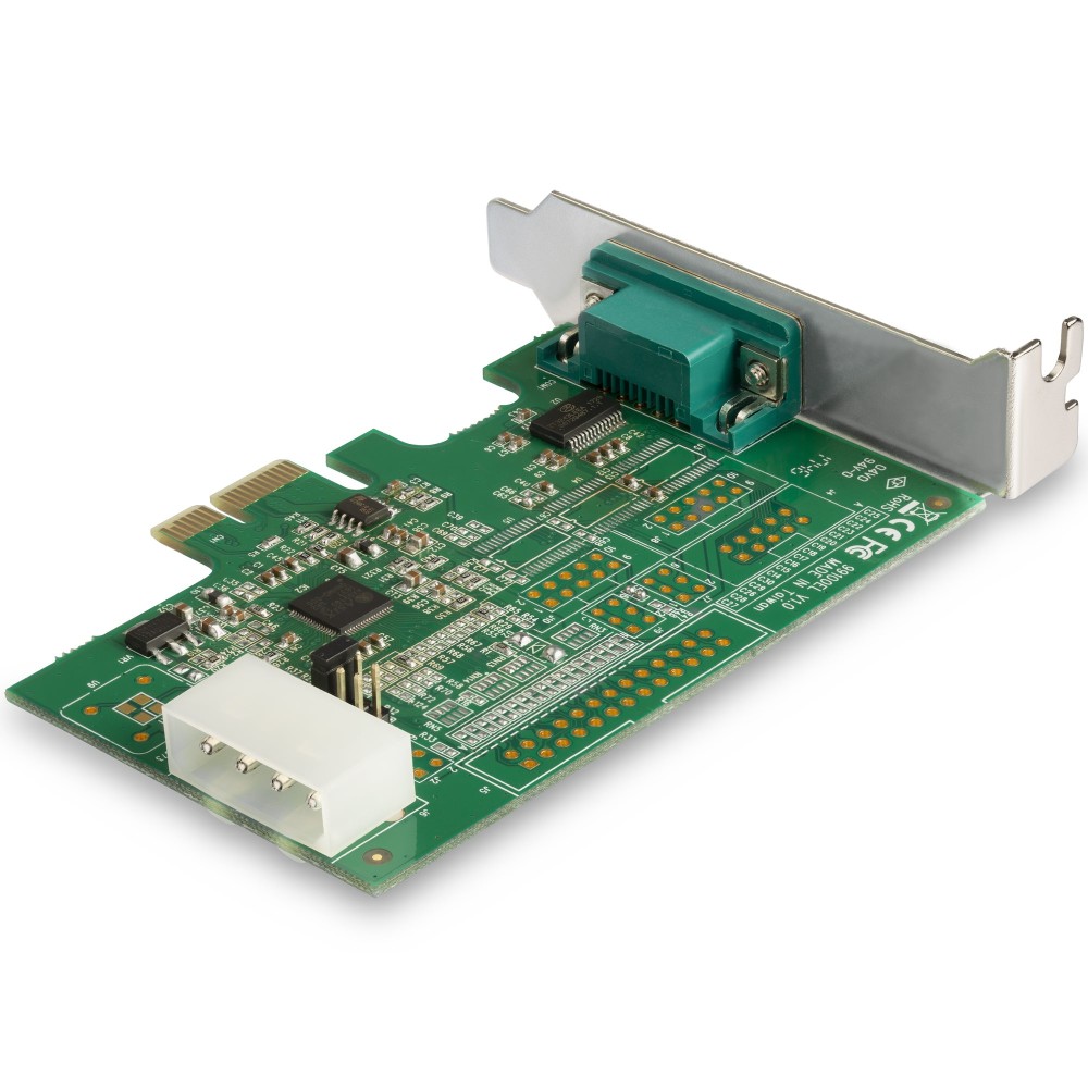 StarTech.com 1-Port PCIe RS232 Serial Adapter Card with 16950 UART, Low Profile StarTech.com 1-Port PCIe RS232 Serial Adapter Card with 16950 UART, Low Profile