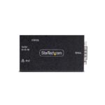 StarTech.com 1-Port Serial to Ethernet Adapter, RS232 DB9 to RJ45, PoE, Wall/DIN Rail Mount, TAA