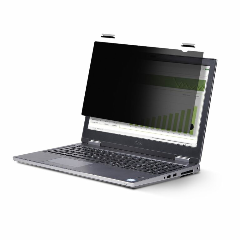 StarTech.com 13.3" 16:9 Flip-Up Privacy Screen Anti-Glare Blue Light Filter Touch Laptop Monitor