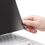 StarTech.com 14" 16:9 Flip-Over Privacy Screen with Touch, Anti-Glare, 51% Blue Light Reduction