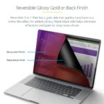 StarTech.com 14" MacBook Pro Privacy Screen Gold Anti-Glare Blue Light Filter