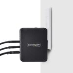 StarTech.com 140W USB-C GaN Wall Charger, 3x USB-C 1x USB-A, PD 3.1, International Plugs, Black