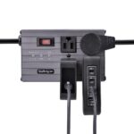 StarTech.com 140W USB-C GaN Wall Charger, 3x USB-C 1x USB-A, PD 3.1, International Plugs, Black