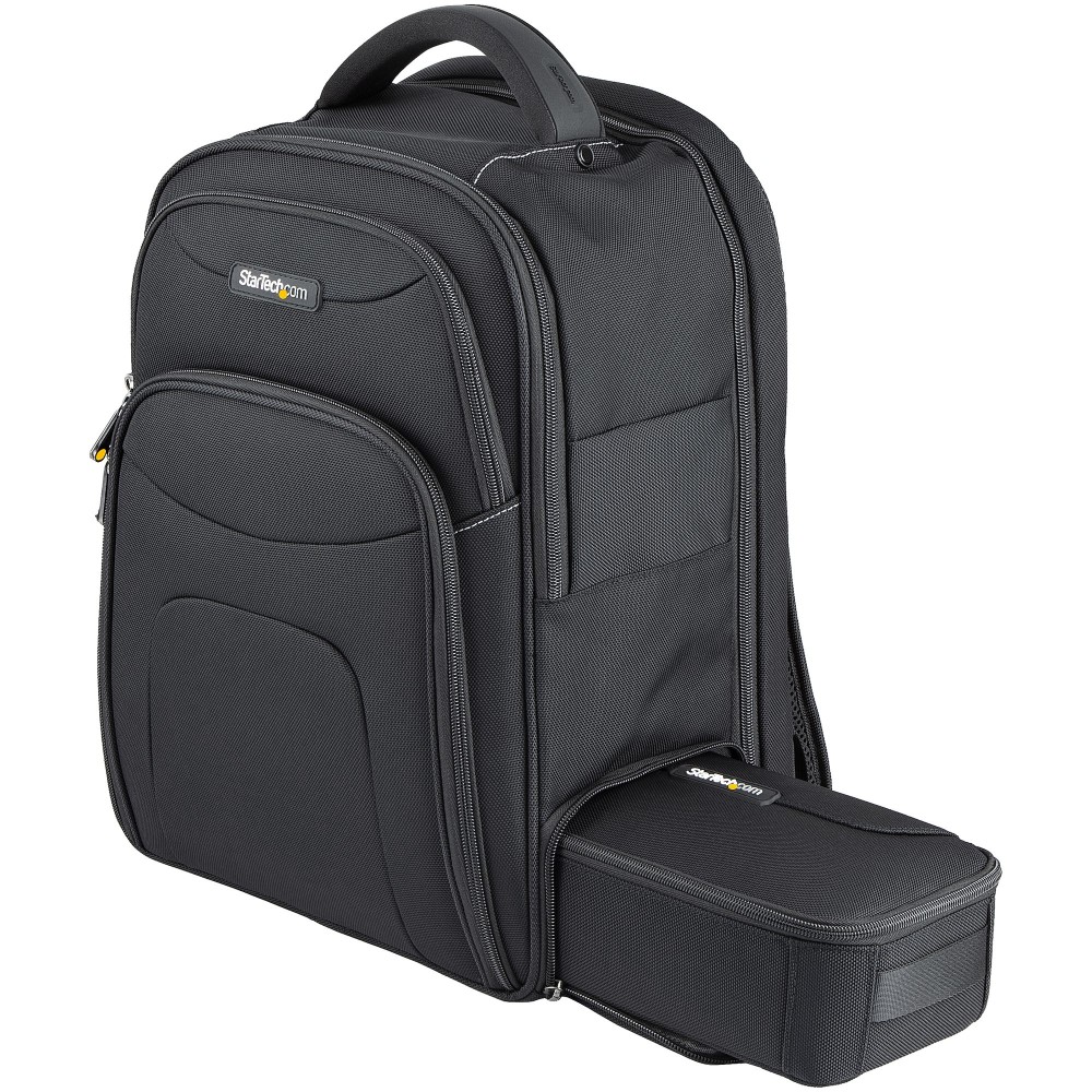 StarTech.com 15.6" Laptop Backpack with Removable Accessory Organizer Case - Black StarTech.com 15.6" Laptop Backpack with Removable Accessory Organizer Case - Black