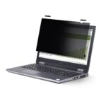 StarTech.com 16" 16:10 Flip-Up Privacy Screen Filter with Touch, Anti-Glare, 51% Blue Light Reduction