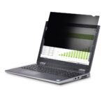 StarTech.com 16" 16:10 Flip-Up Privacy Screen Filter with Touch, Anti-Glare, 51% Blue Light Reduction