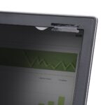StarTech.com 16" 16:10 Flip-Up Privacy Screen Filter with Touch, Anti-Glare, 51% Blue Light Reduction