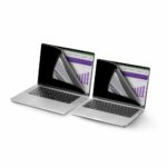 StarTech.com 17" 16:10 Flip-Up Privacy Screen Anti-Glare Blue Light Filter for Laptops