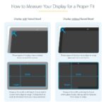 StarTech.com 17.3" 16:9 Laptop Privacy Filter, Anti-Glare Screen, 51% Blue Light Reduction, Matte/Glossy