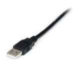 StarTech.com 1.8m USB to RS232 Serial Null Modem Adapter Cable FTDI DB9 Black