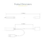 StarTech.com 1ft HDMI to DisplayPort Adapter Cable, 4K 60Hz HDR, USB Powered, Black/Grey